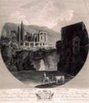 Hackert Georg Abraham Temple of Sibylla at Tivoli  - Hermitage